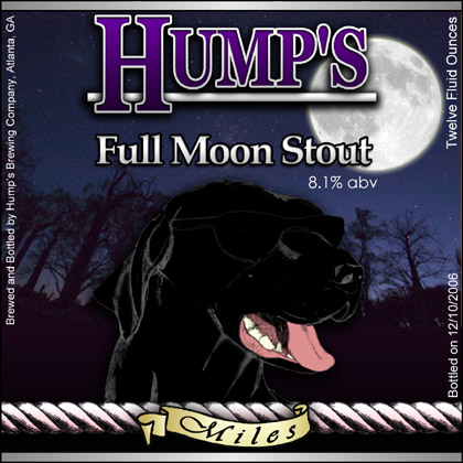 Hump's Full Moon Stout